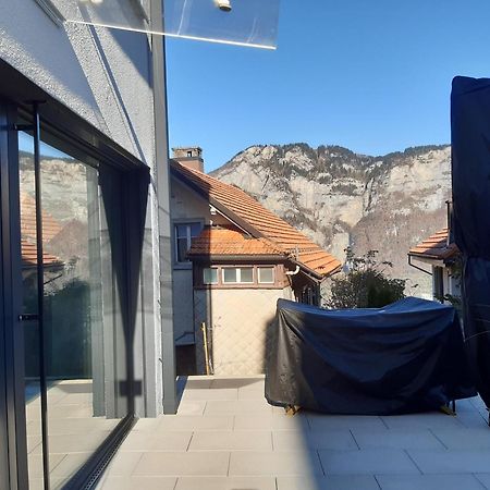 Apartment Panorama Am Walensee In Neubau-Villa Obstalden エクステリア 写真