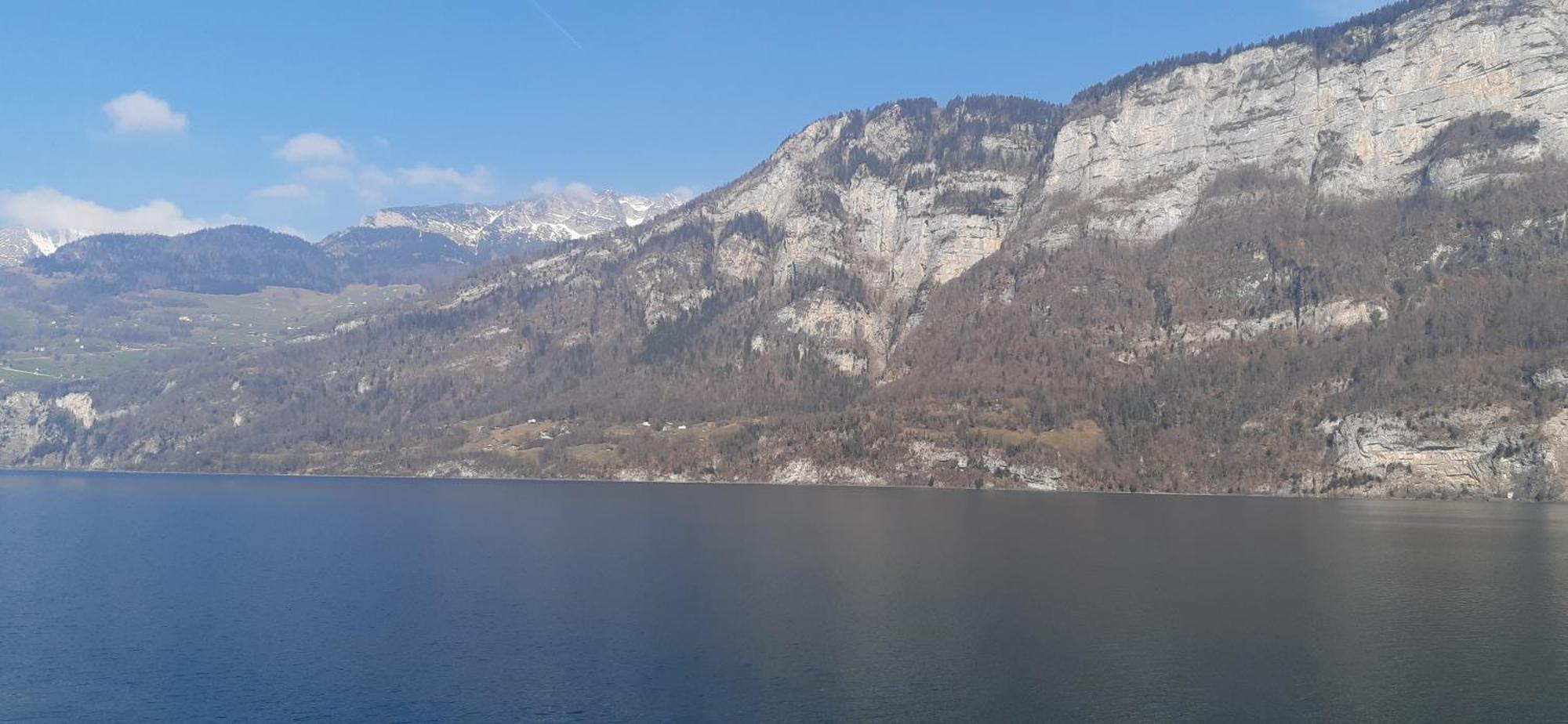 Apartment Panorama Am Walensee In Neubau-Villa Obstalden エクステリア 写真